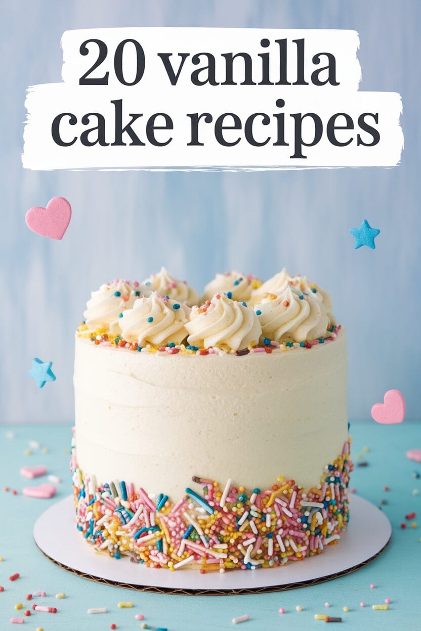 20 vanilla cake recipes