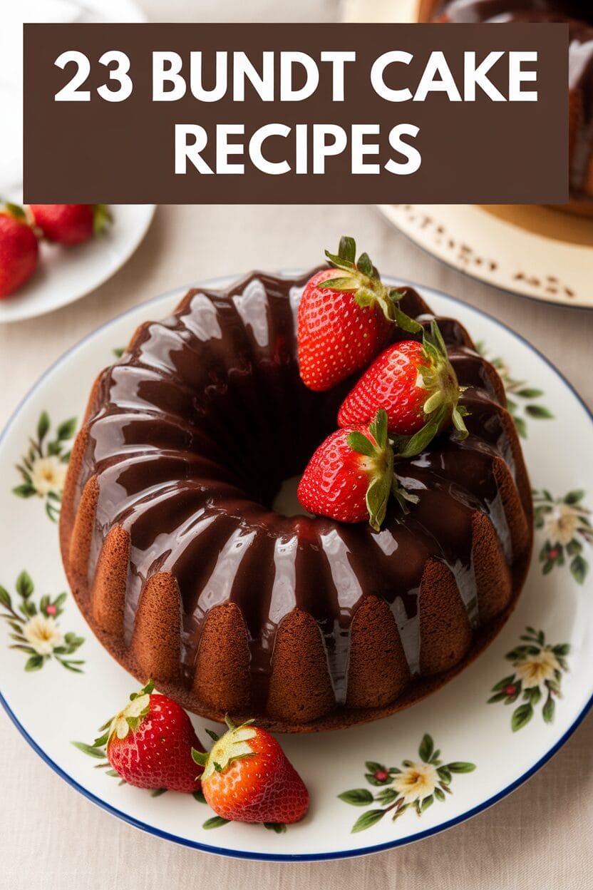 23 bundt cake recipes