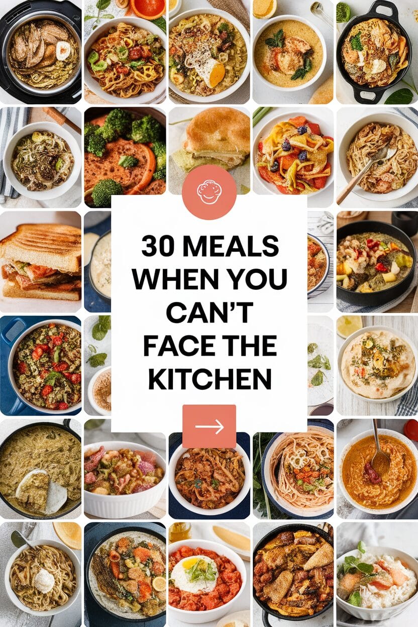 30 Meals When You Can't Face the Kitchen
