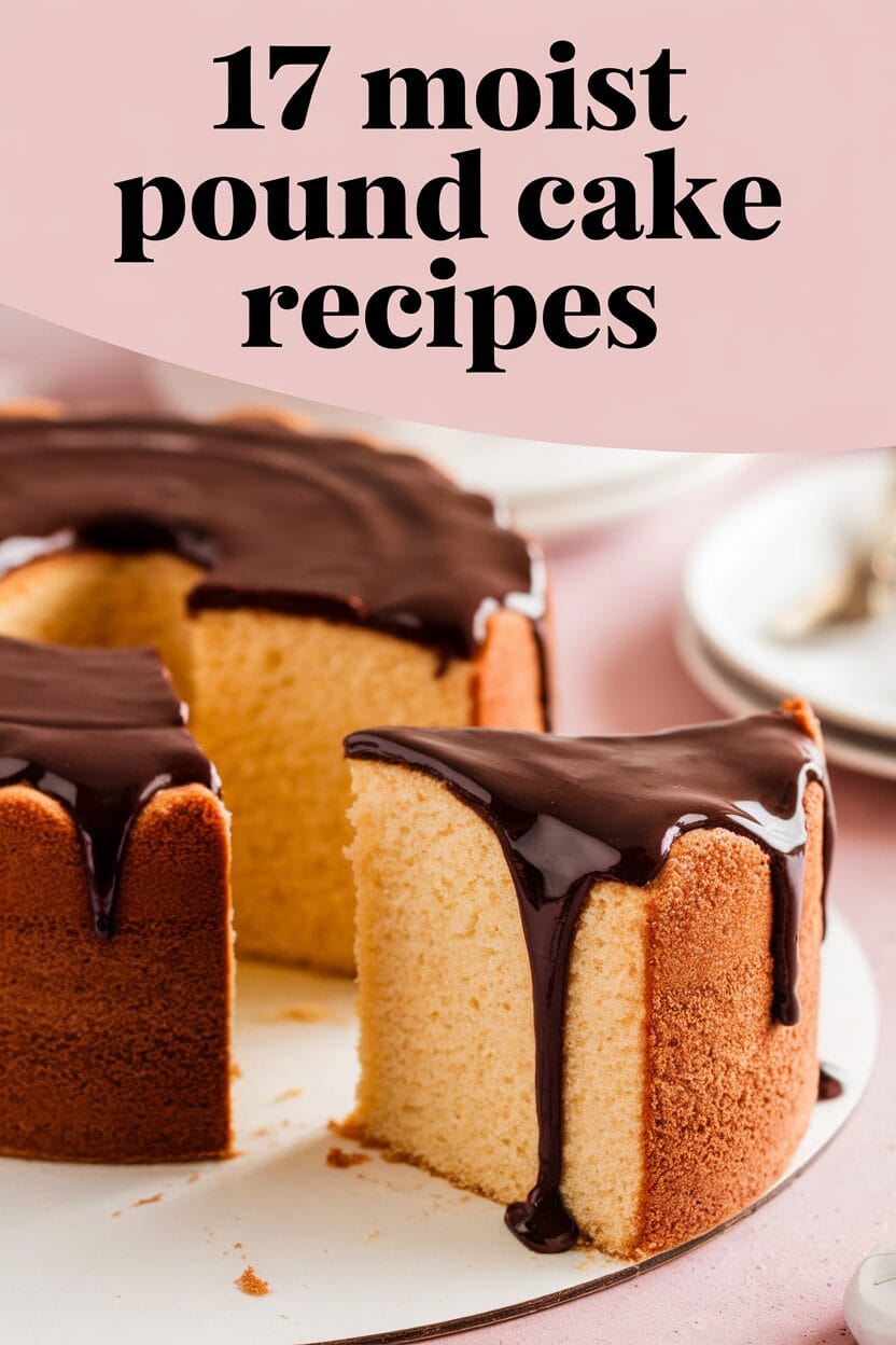 17 Moist Pound Cake Recipes