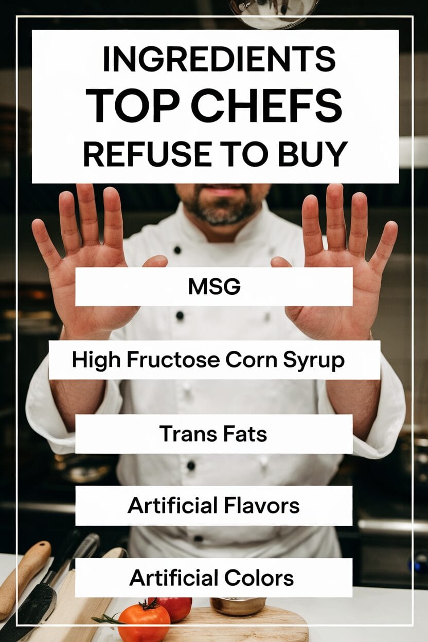 Ingredients Top Chefs Refuse to Buy