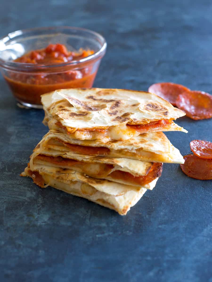 Mini Pizza Quesadilla Recipe