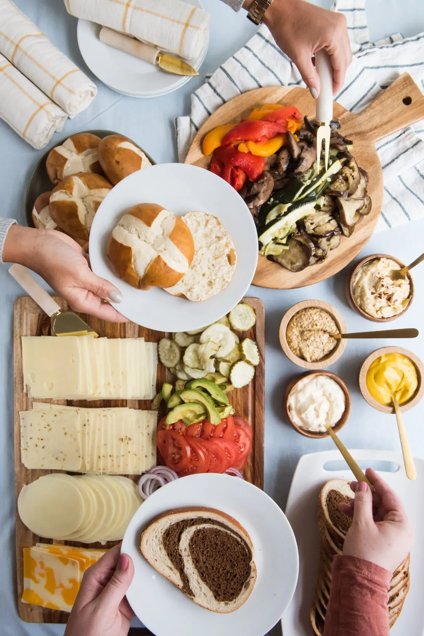 No-Cook Sandwich Board Recipe