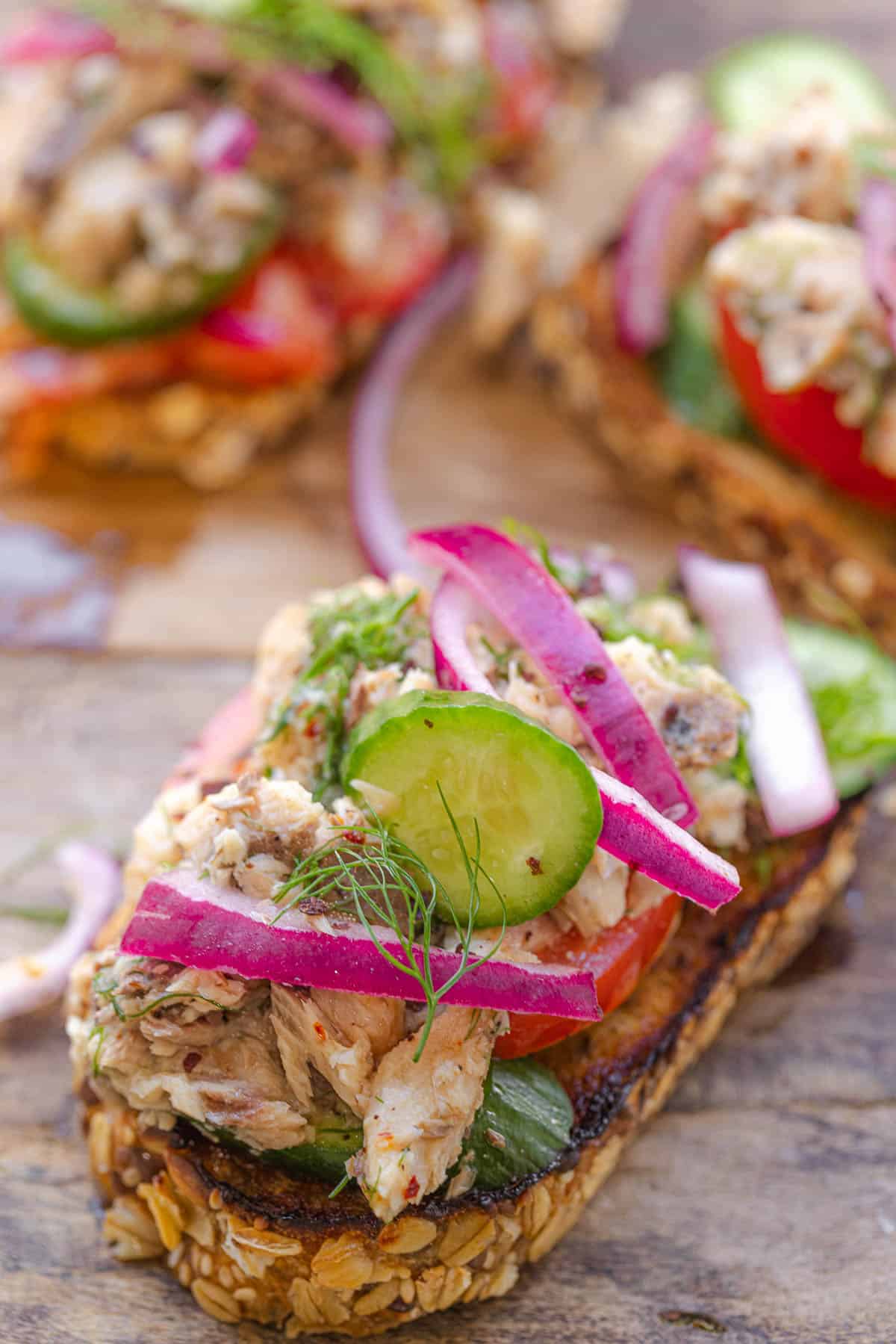 Omega-3 Rich Sardine Toast