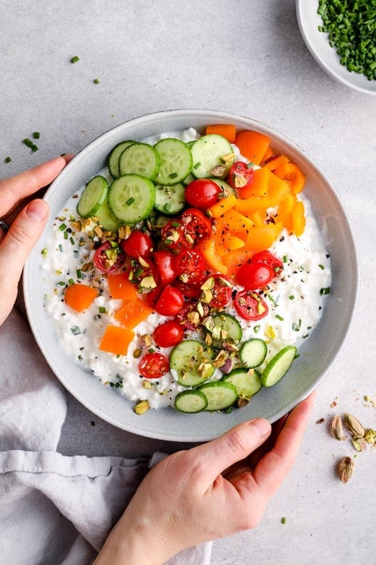 Easy Cottage Cheese Bowl Recipe