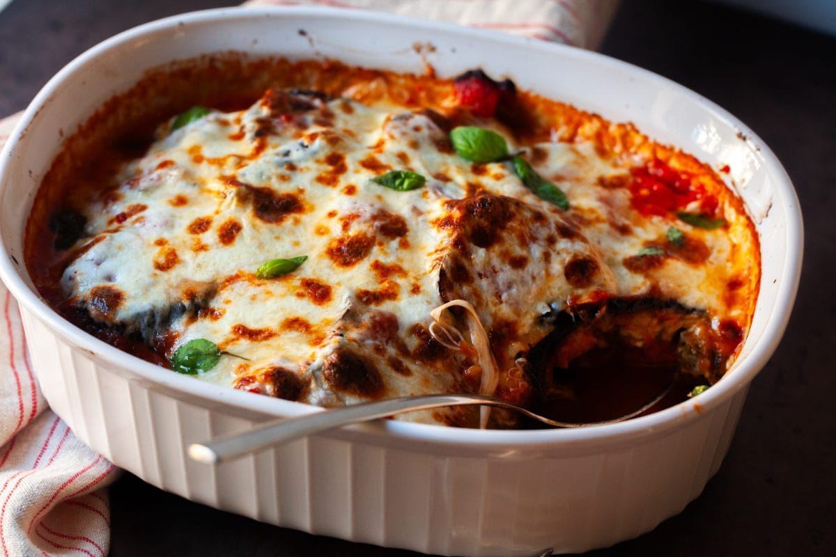 13. Eggplant Parmesan Recipe