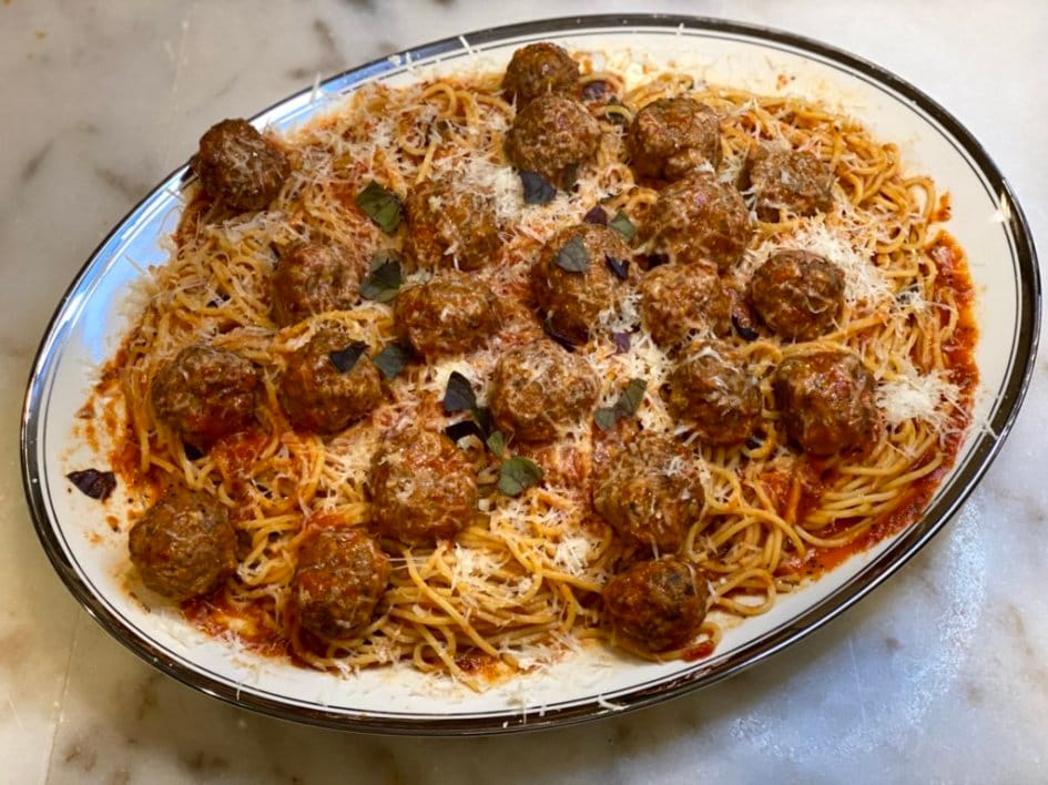 Spaghetti and Meatballs Family Style Recipe