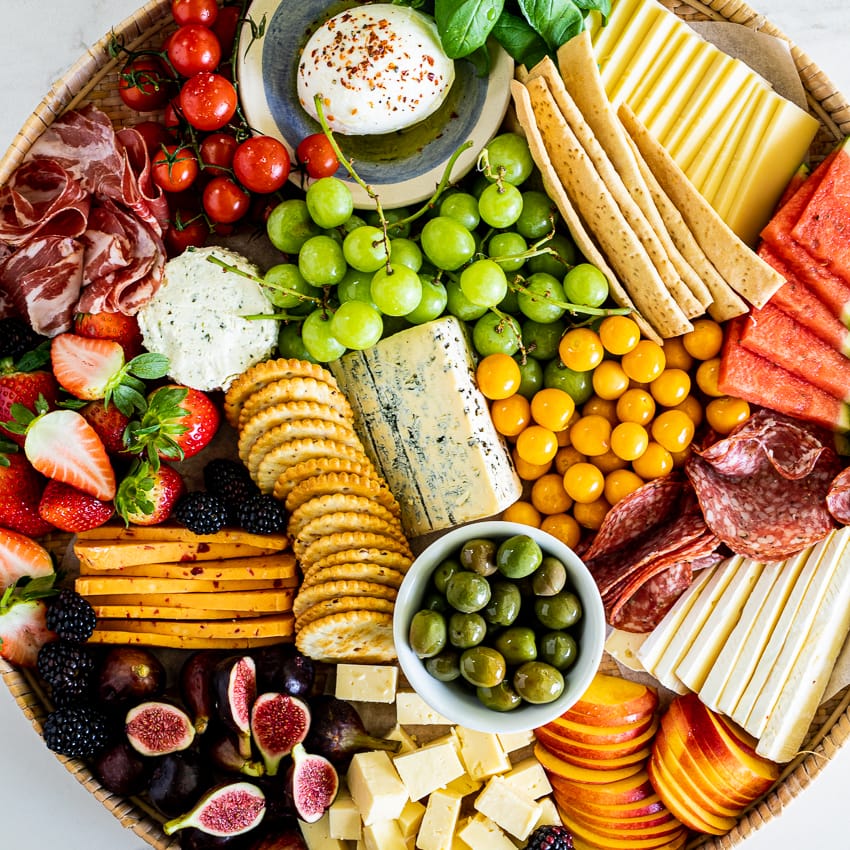 Basic Fruit and Cheese Plate Recipe