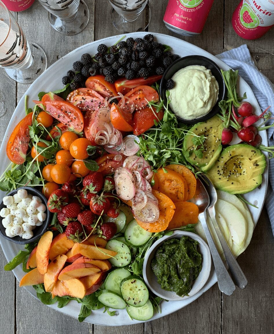 No-Cook Greek Platter