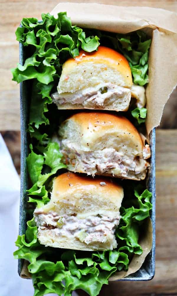 Tuna Melt Sliders Recipe
