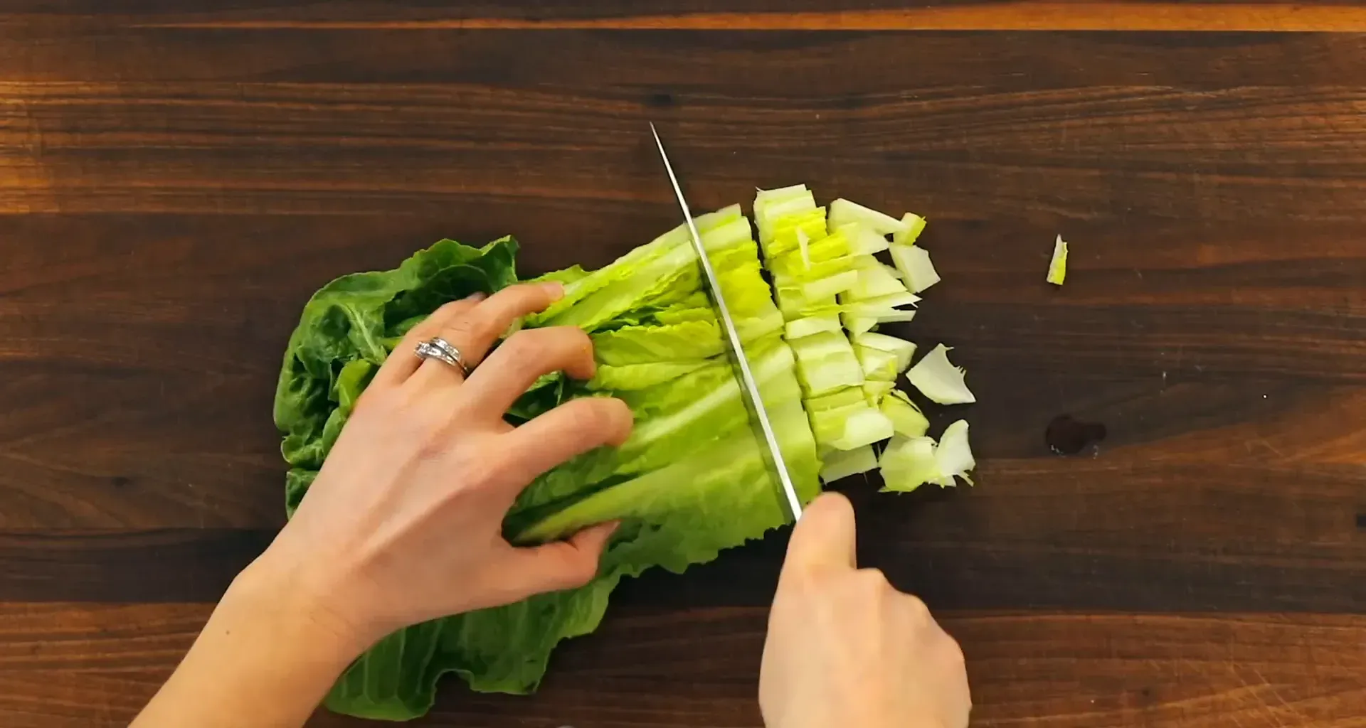 Using a salad spinner.