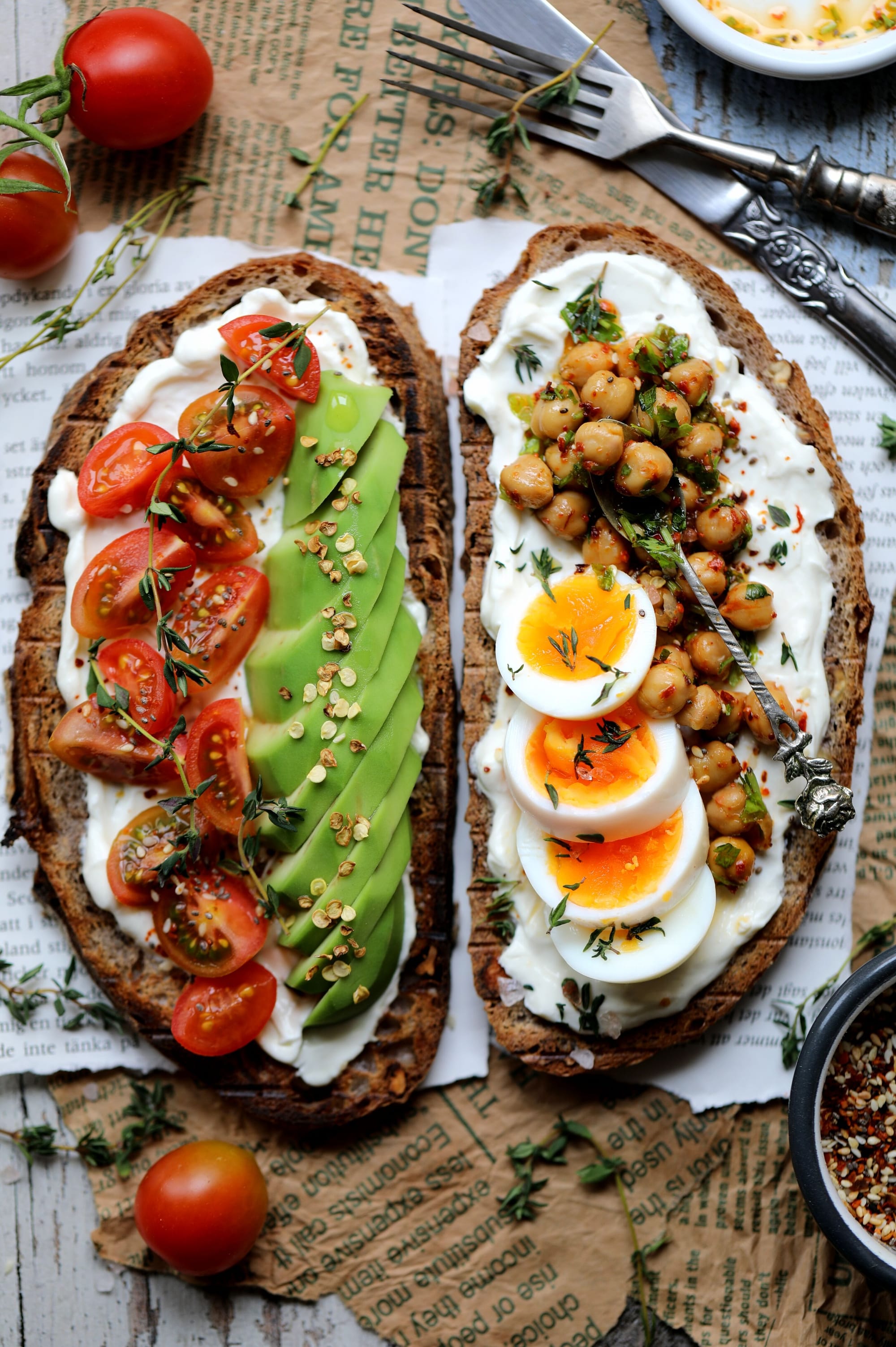 Labneh Toast Recipe