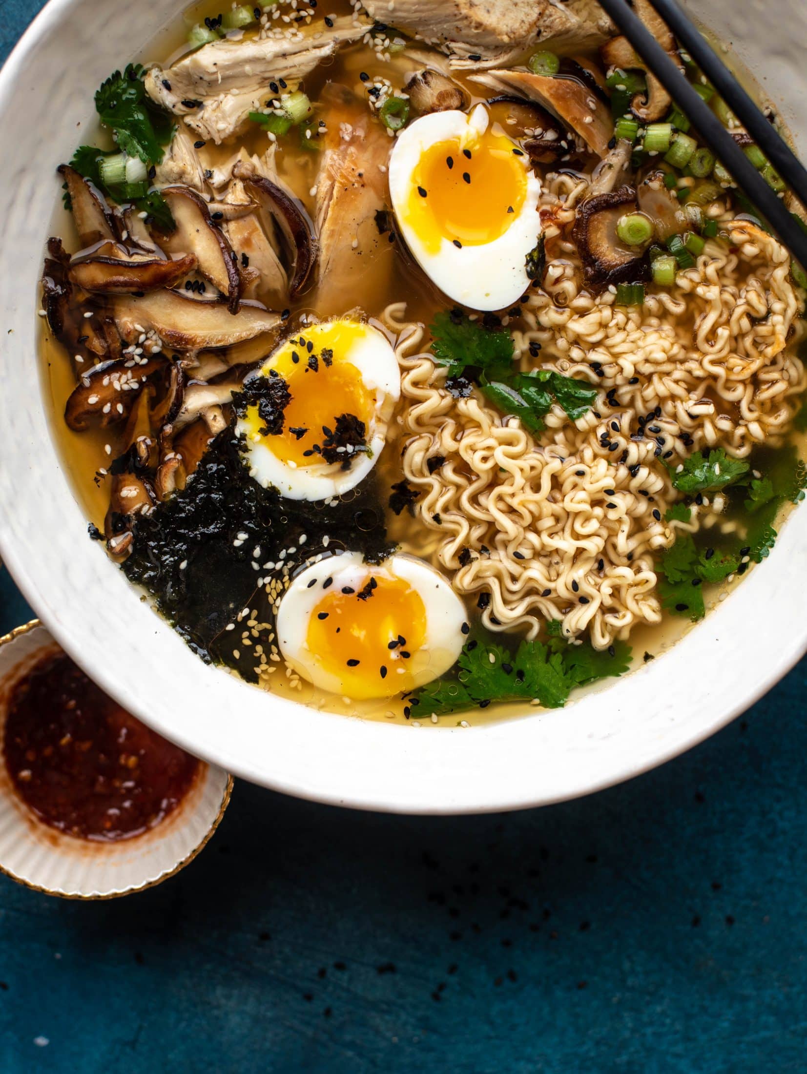 Leftover Turkey Ramen Noodles