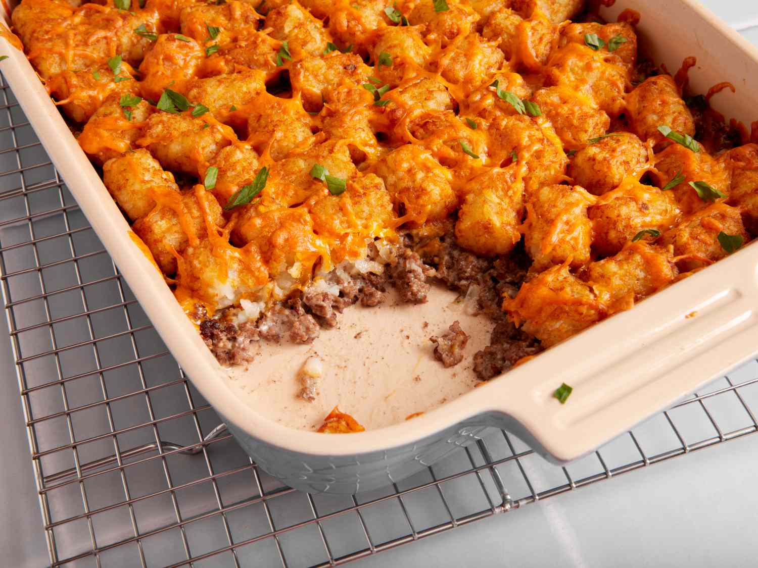 Baked Tater Tot Casserole Recipe