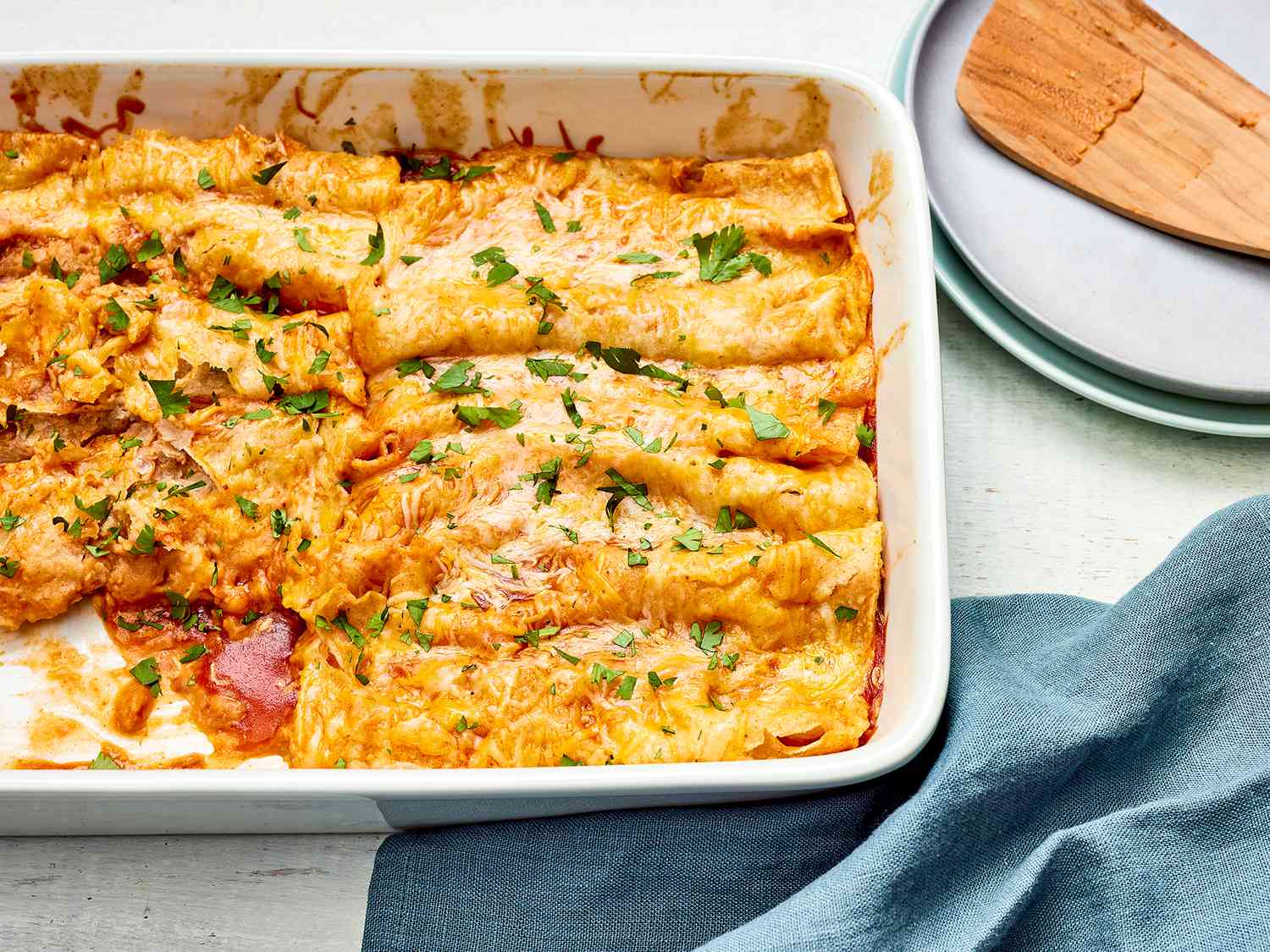 Bean and Cheese Enchiladas Recipe