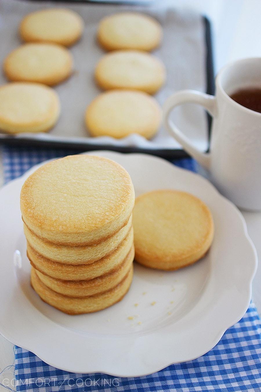 3-Ingredient Shortbread Recipe