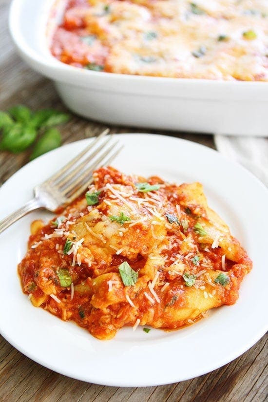 Four Cheese Ravioli Lasagna Recipe