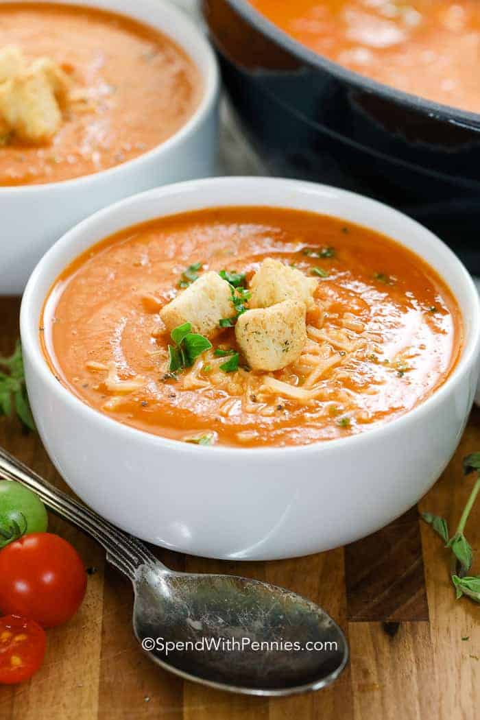 Homemade Tomato Soup Recipe