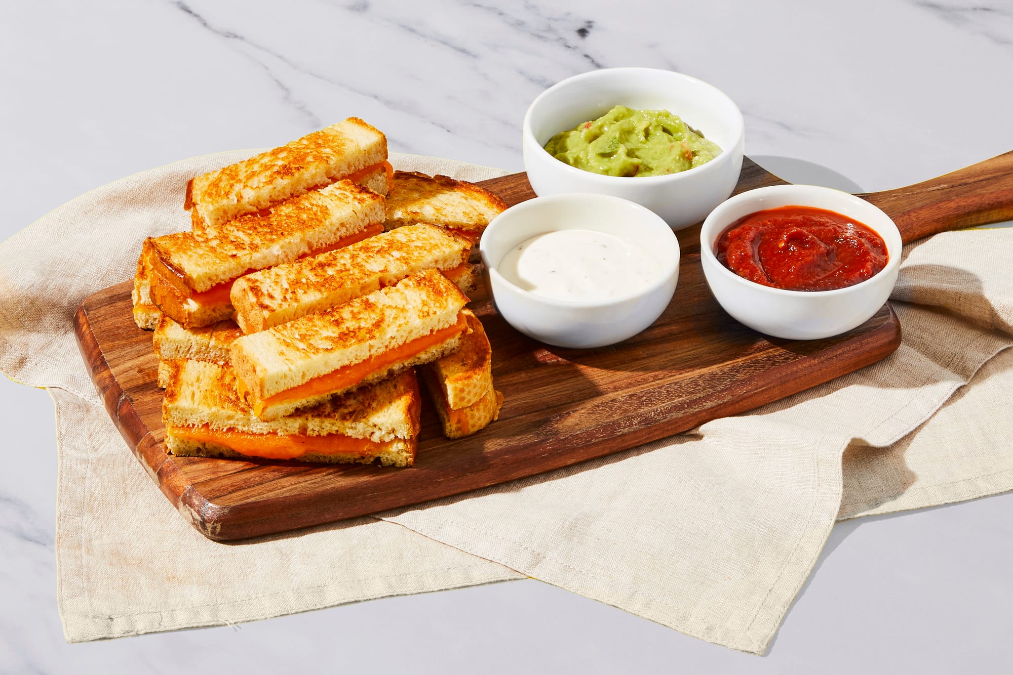 Grilled Cheese Dippers Recipe