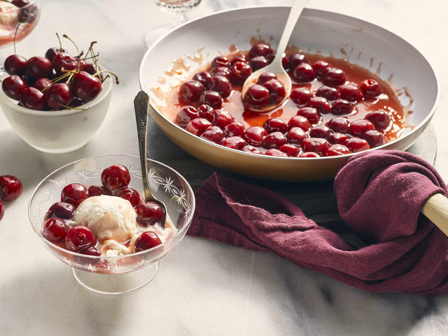 Cherries Jubilee Recipe