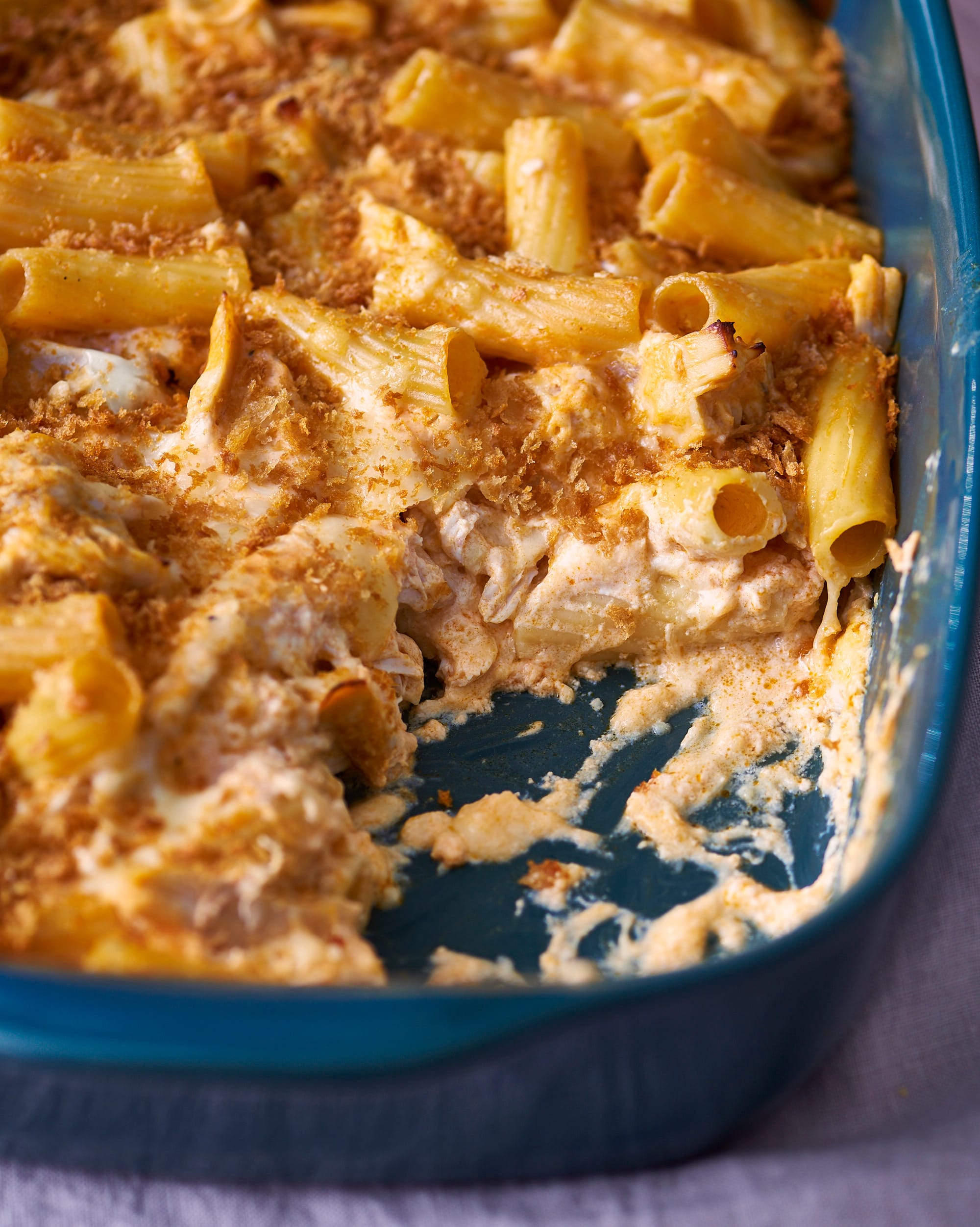 Buffalo Chicken Pasta Bake Recipe