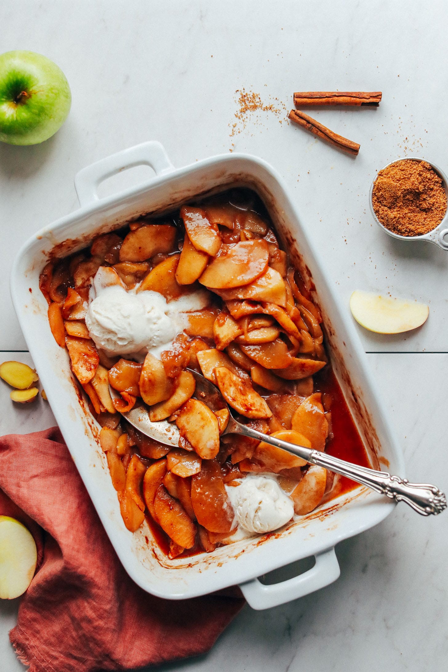 Baked Apple with Cinnamon Recipe