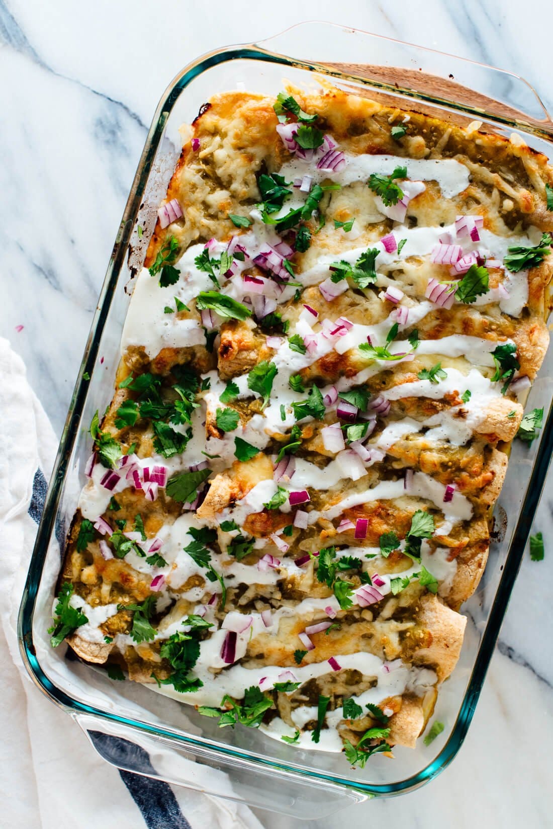 Sweet Potato and Black Bean Enchiladas Recipe