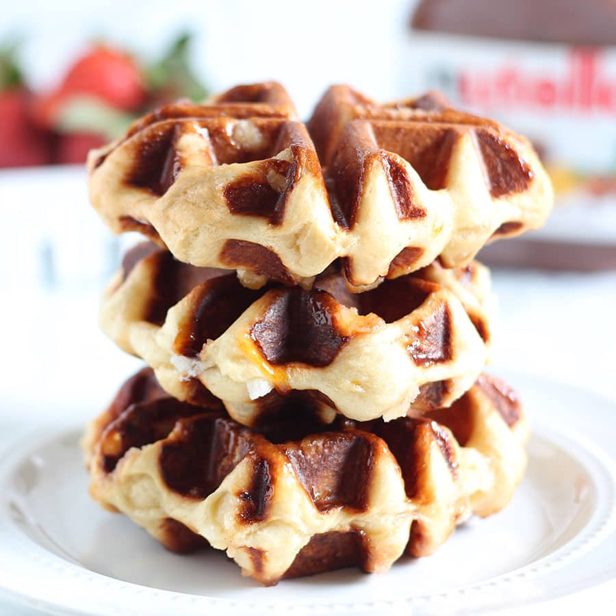 Belgian Liège Waffles Recipe
