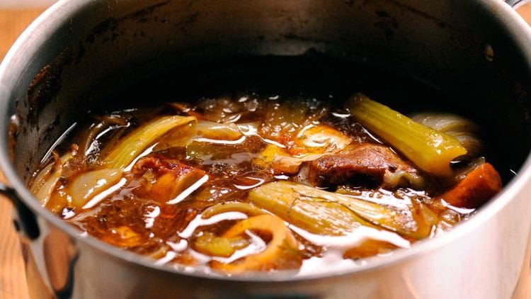 Traditional Brown Stock Recipe