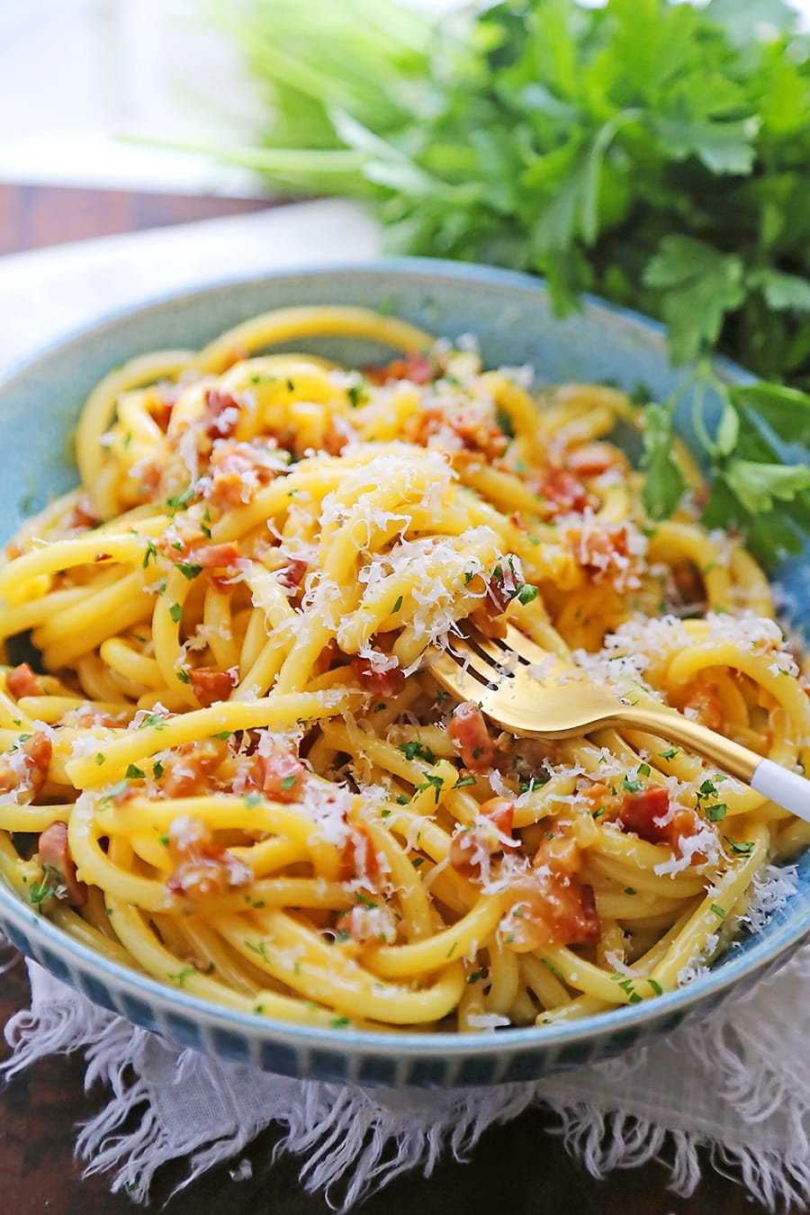 Bucatini Carbonara Recipe
