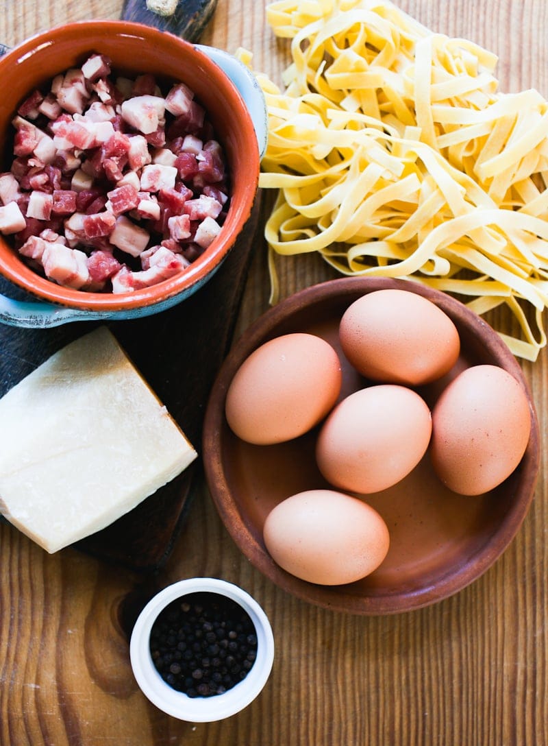 5-Ingredient Carbonara Recipe