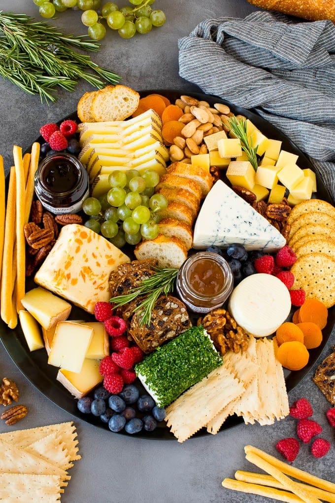 Cheese & Crackers Platter Recipe