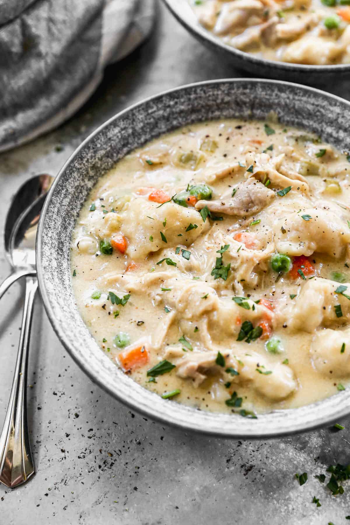 Homestyle Chicken and Dumplings Recipe