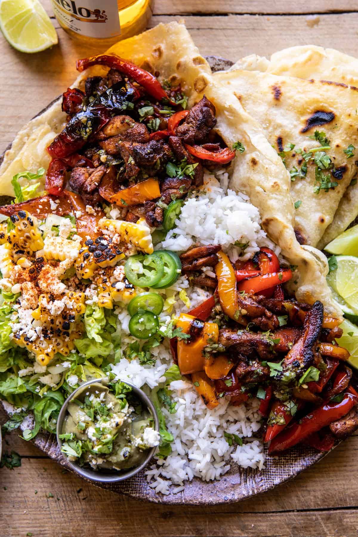 Baked Chicken Fajita Bowl Recipe