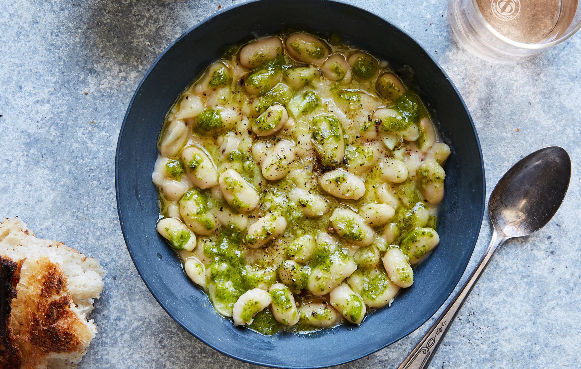 Herbed White Beans Recipe