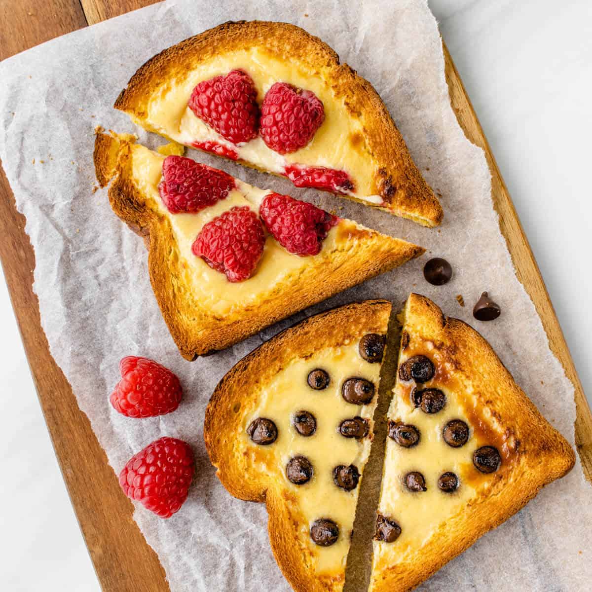 Custard Toast Recipe