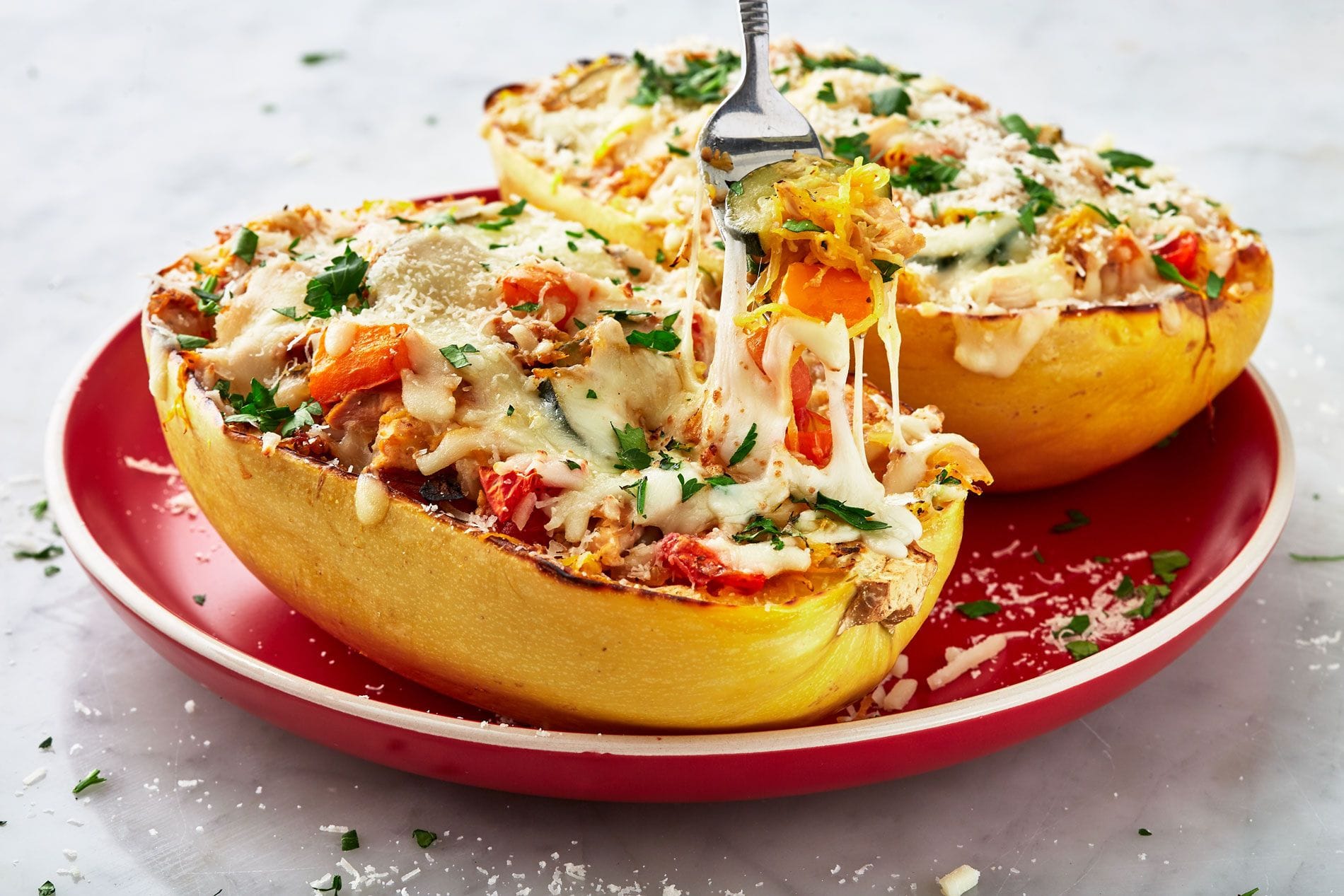 Spaghetti Squash Primavera Recipe