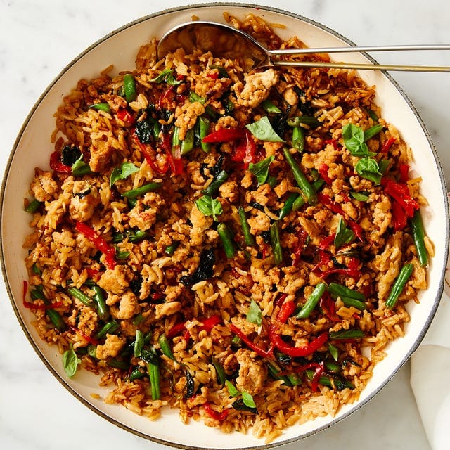 One-Pan Thai Basil Chicken Recipe