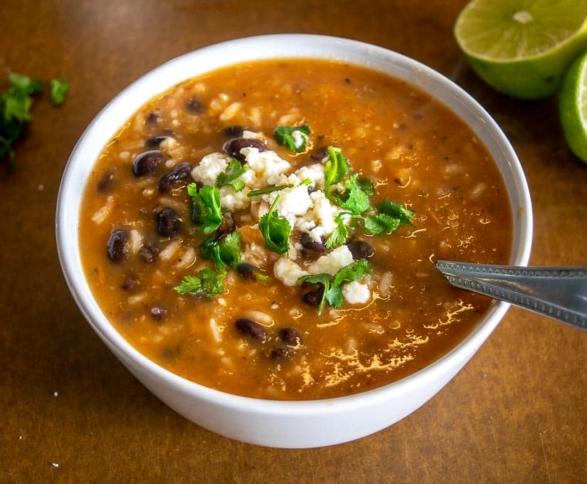 Rice and Bean Soup