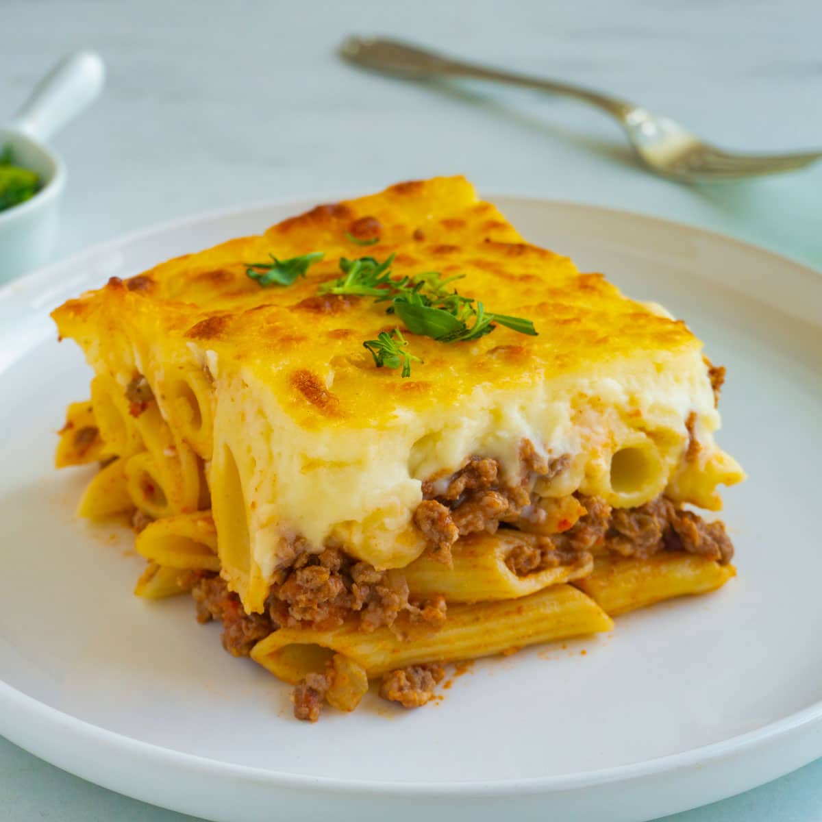 Egyptian Macarona Bechamel Recipe