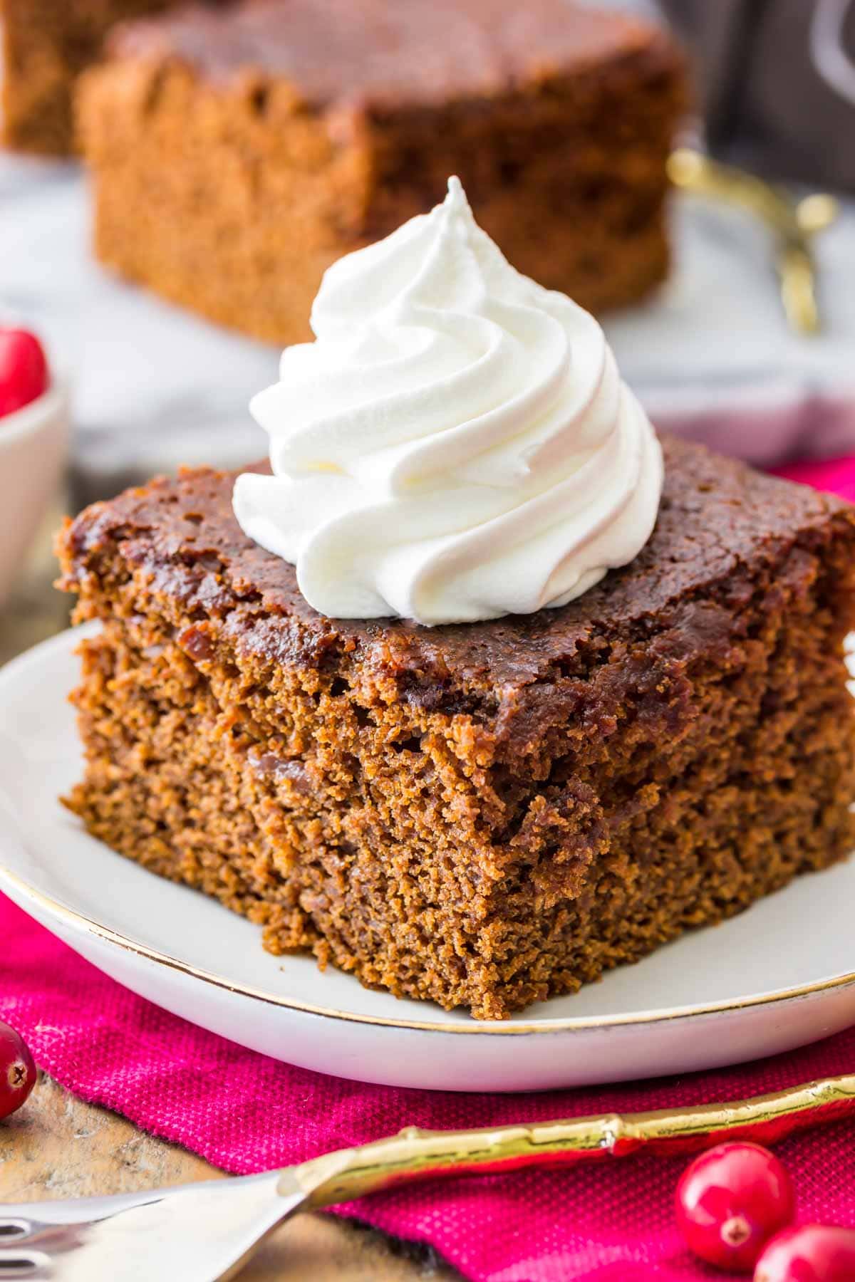 Traditional Gingerbread Recipe