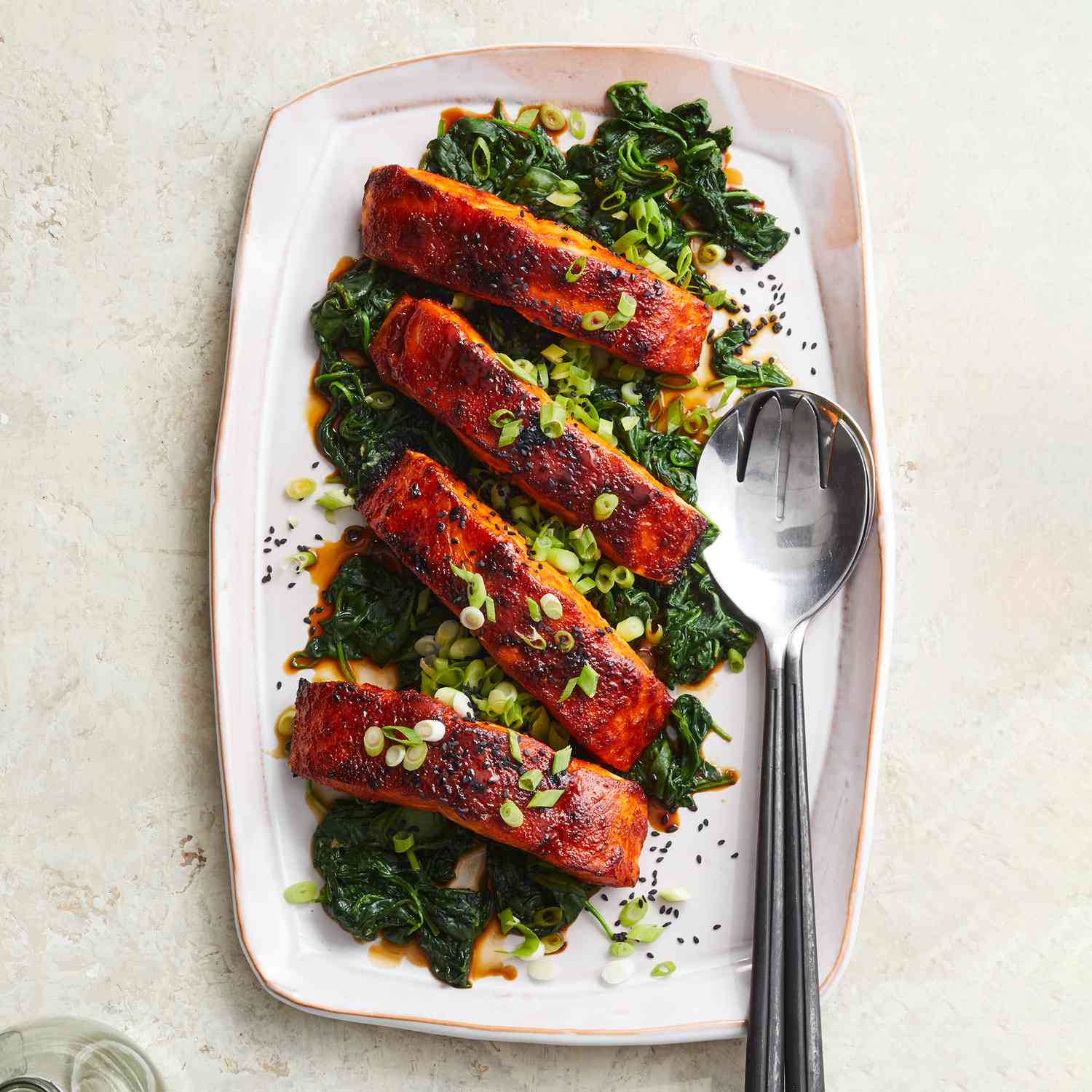 Gochujang Glazed Salmon