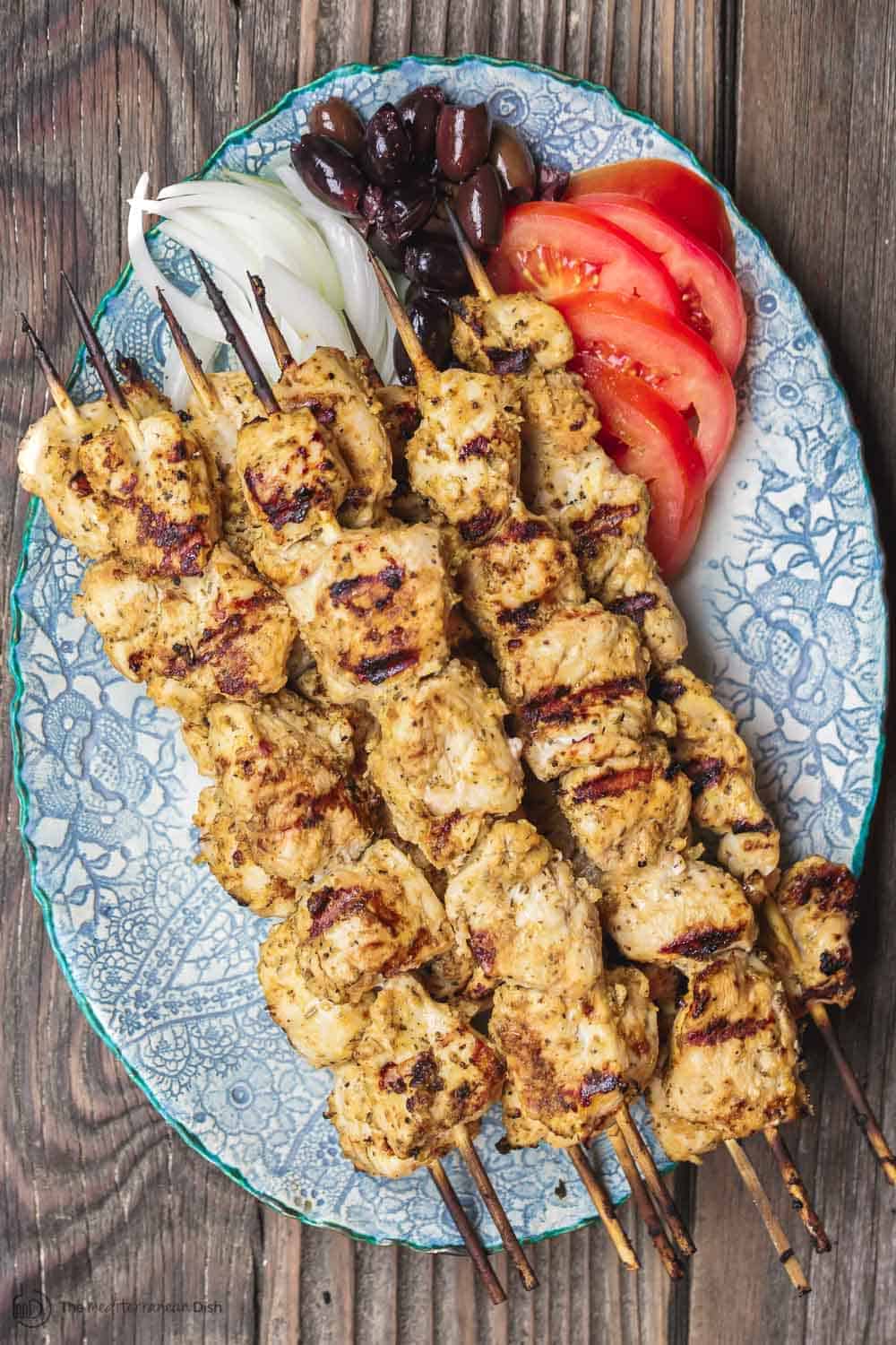 Greek Chicken Souvlaki Recipe