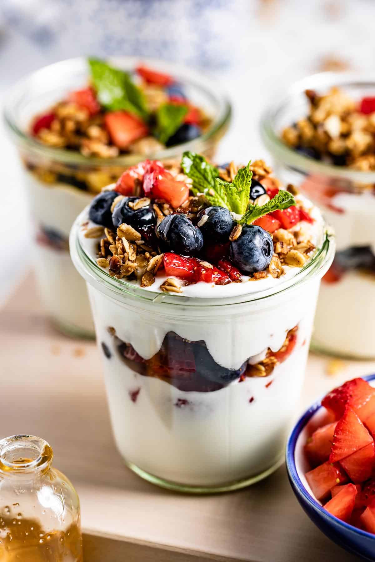 Greek Yogurt Parfait with Granola