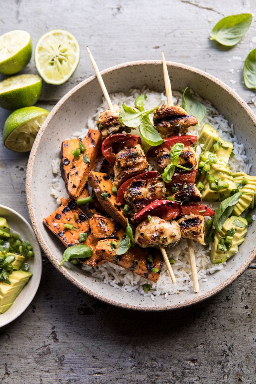 Grilled Chicken and Sweet Potato Recipe