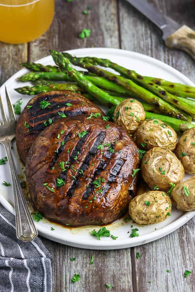 Grilled Portobello Mushroom Steaks Recipe