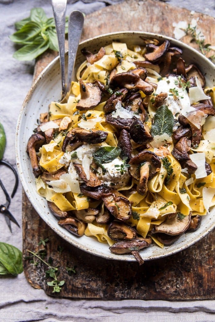 Tagliatelle with Wild Mushrooms Recipe