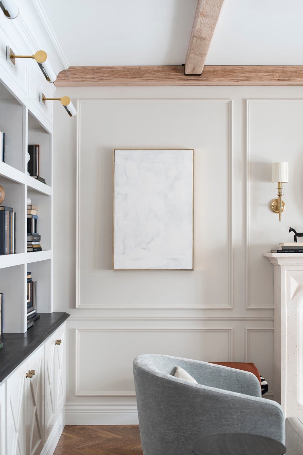 Install Panel Wall Molding in the Dining Room