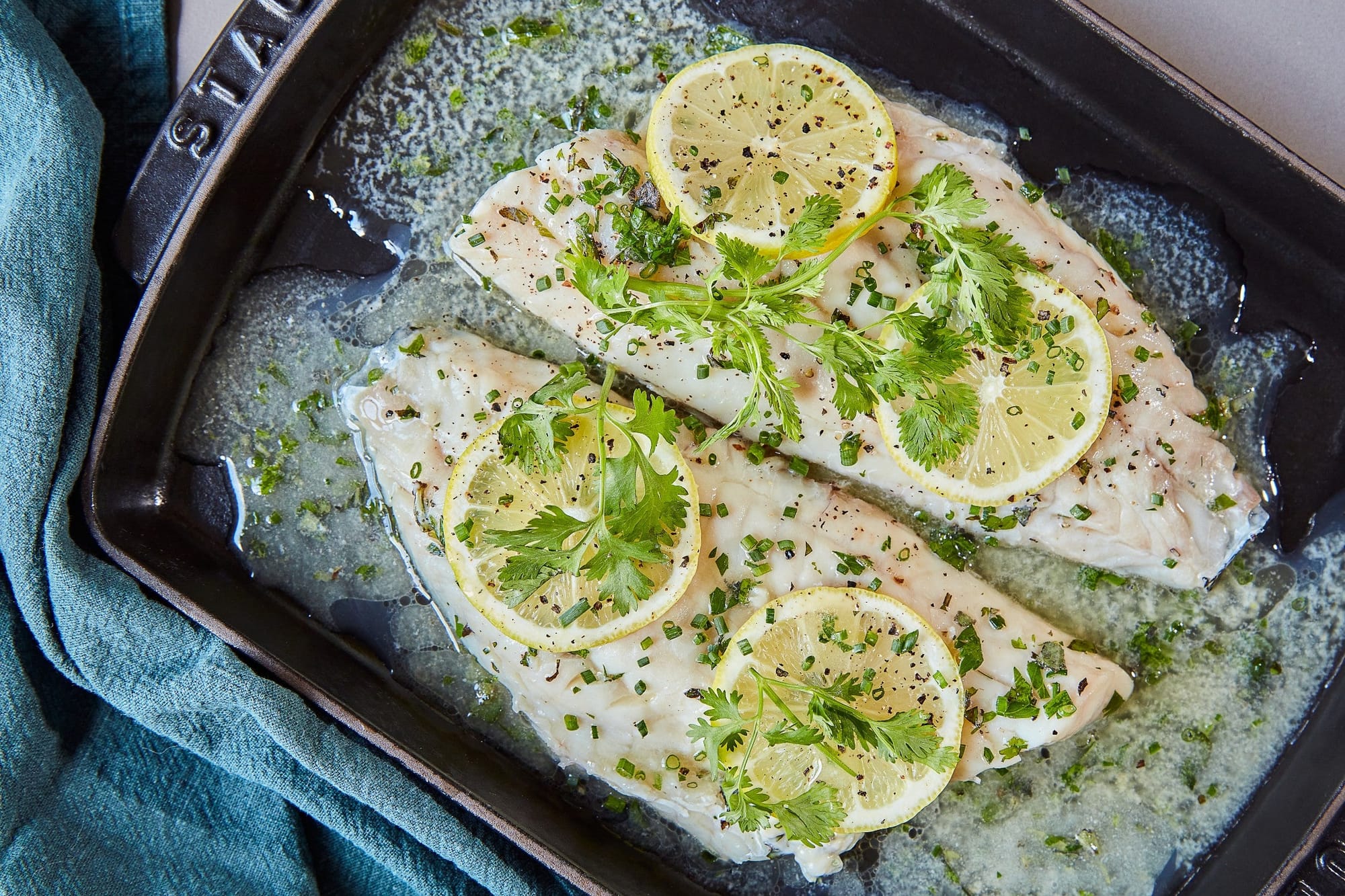 Gentle Poached Fish Recipe
