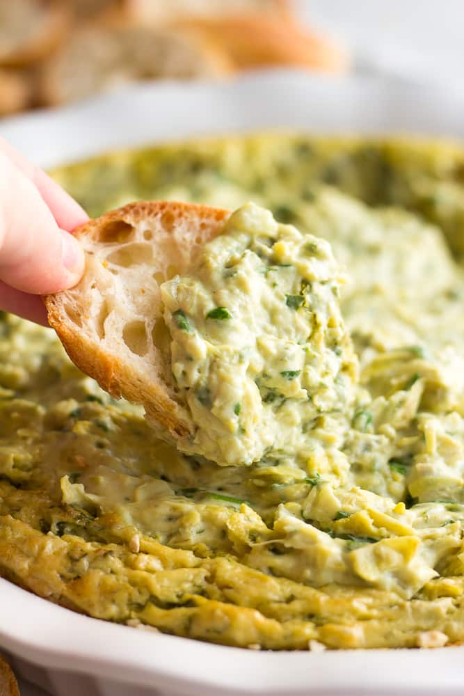 Creamy Vegan Spinach Artichoke Dip Recipe